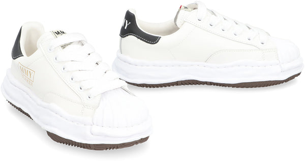 Blakey leather low-top sneakers-2